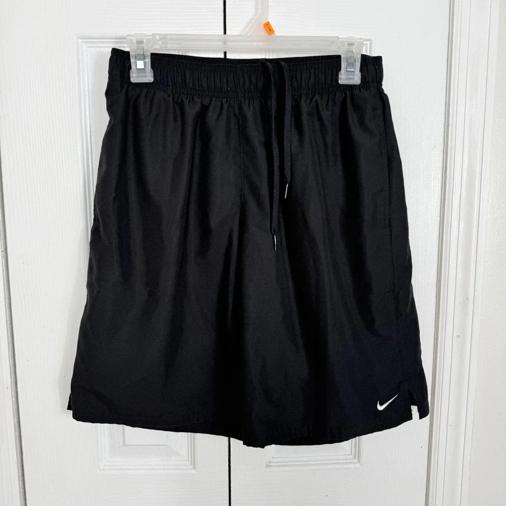 Nike Athletic Running Shorts Medium Black Gorpcore Minimalist